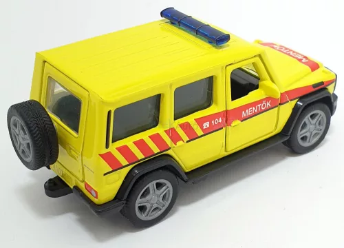 Siku 1:50 Mercedes-AMG G65 magyar mentő terepjáró - 2345