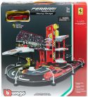 Bburago 1:43 Ferrari autópálya + 1 db Ferrari kisautó 18-30197