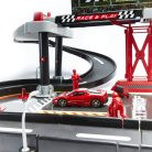 Bburago 1:43 Ferrari autópálya + 1 db Ferrari kisautó 18-30197