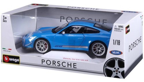 Bburago 1:18 Porsche GT3 RS 4.0 sportautó 18-11036