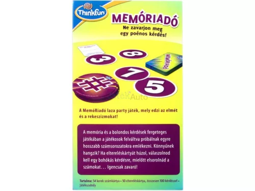 Thinkfun: Memóriadó társasjáték