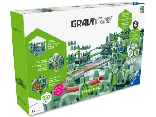 Gravitrax Skytrax - 237 darabos Action set XXL golyópálya 