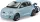  Bburago 1:24 Fiat 500E bicikli tartóval 18-23012 