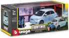  Bburago 1:24 Fiat 500E bicikli tartóval 18-23012 