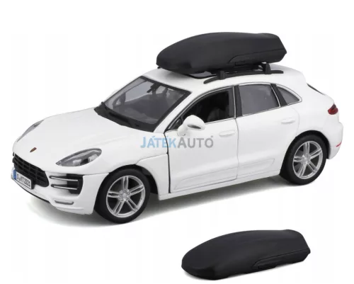 Bburago 1:24 Porsche Macan tetőcsomagtartóval 18-23013
