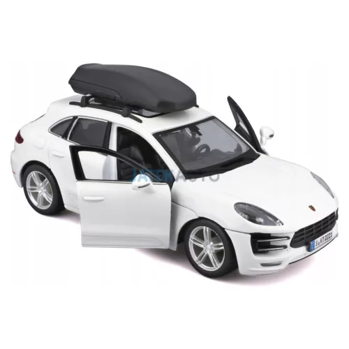 Bburago 1:24 Porsche Macan tetőcsomagtartóval 18-23013