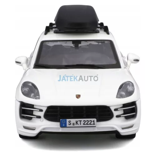 Bburago 1:24 Porsche Macan tetőcsomagtartóval 18-23013