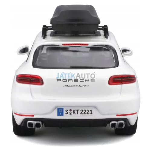 Bburago 1:24 Porsche Macan tetőcsomagtartóval 18-23013
