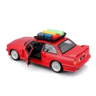 Bburago 1:24 BMW M3 1988 tetőcsomagtartóval - 18-23014