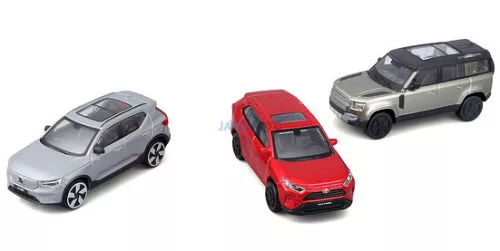  Bburago 1:43 családi autó kollekció 18-30507
