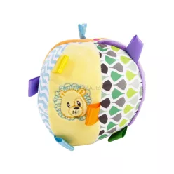 WinFun Puha oroszlán csörgőlabda bébijáték