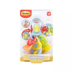 WinFun Kulcscsomó rágóka fénnyel és hanggal