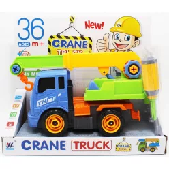 Szerelhető darus teherautó - 22 cm