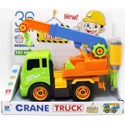 Szerelhető darus teherautó - 22 cm