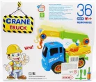 Szerelhető darus teherautó - 22 cm