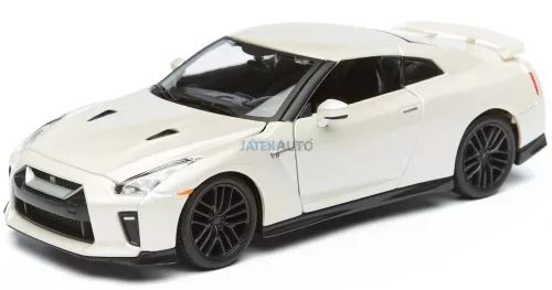  Bburago 1:24 Nissan GT-R 2017 sportautó 18-21082 