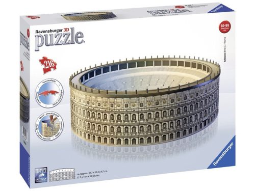 A római Colosseum 216 darabos 3D puzzle