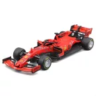 Bburago 1:43 F1 versenyautó  - Ferrari F1 - 7 db-os szett demo állványon