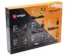 Bburago 1:43 F1 versenyautó - Mclaren F1 - 7 db-os szett demo állványon 18-38169