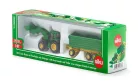 Siku Farmer 1:87 John Deere traktor utánfutóval - 1843