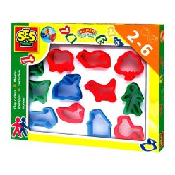 SES Creative - gyurma kinyomó 12 darabos készlet