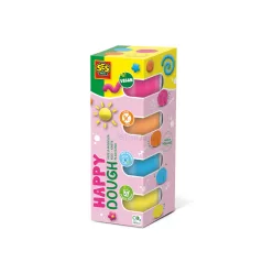 SES Creative -  Jó érzés gyurmázni - Happy 4X90gr