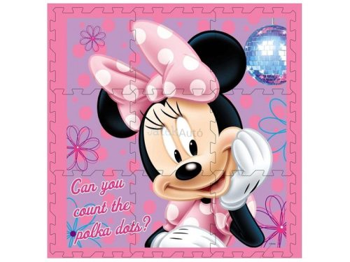 Disney Minnie egér habszivacs 9 db szőnyeg puzzle