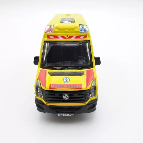 Bburago Volkswagen Crafter magyar mentőautó 1:50 18-32011