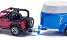Siku 1:55 Jeep lószállító utánfutóval - 1651