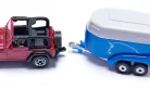 Siku 1:55 Jeep lószállító utánfutóval - 1651