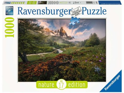 Ravensburger: Puzzle 1 000 db - Francia Alpok