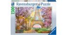 Ravensburger: Puzzle 1 500 db - Séta Párizsban