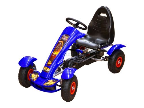 Pedálos gokart - 50 kg, kék