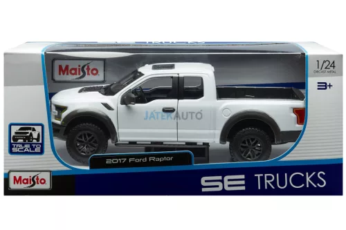 Maisto 1:24 Ford F-150 Raptor Pick Up (2017) 31266 - FEHÉR