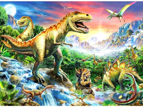 Ravensburger: Puzzle 100 db - Dinoszauroszok