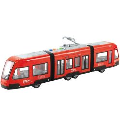   WenYi Városi villamos nyitható ajtókkal, fénnyel és hanggal, lendkerekes kivitel, 48 cm