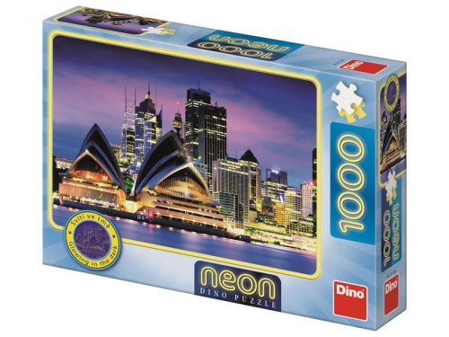Dino Puzzle 1000 db neon - Sidney-i Operaház