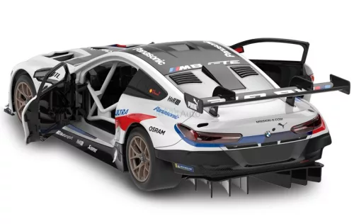 Rastar RC 1:18 BMW M8 GTE összeszerelhető távirányítós autó 97200
