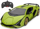 Rastar RC 1:18 Lamborghini Sian összeszerelhető távirányítós autó 97400