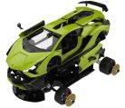 Rastar RC 1:18 Lamborghini Sian összeszerelhető távirányítós autó 97400