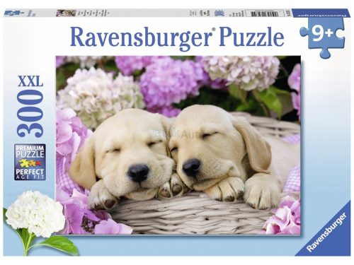 Ravensburger Alvó kutyusok 300 darabos XXL puzzle