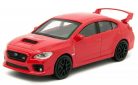 Bburago 1:43 szirénázó/villogó Audi A6 rendőrautó + Subaru Impreza WRX STI sportautó 18-31064