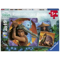 Ravensburger Puzzle 3x49 db - Raya és az utolsó sárkány