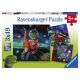 Ravensburger Puzzle 3x49 db - Galaktikus dinoszauruszok