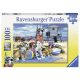 Ravensburger Puzzle 100 db - Kutyák a strandon