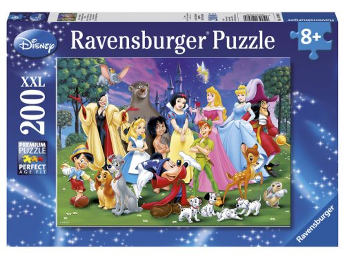 Ravensburger Puzzle 200 db - Disney kedvencek