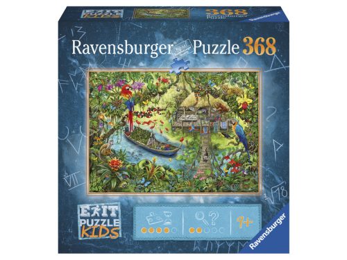 Ravensburger Puzzle Exit Kids 368 db - Dzsungelexpedíció