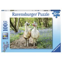 Ravensburger Puzzle 100 db - Láma barátok