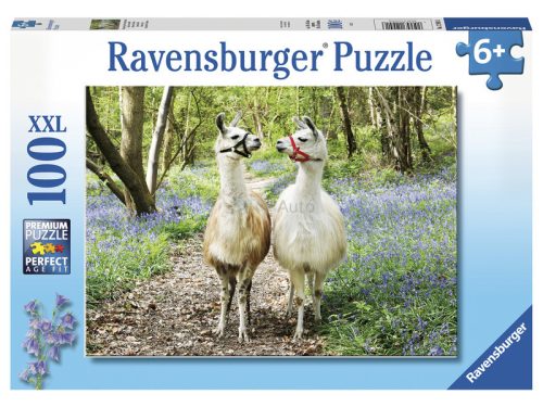 Ravensburger Puzzle 100 db - Láma barátok