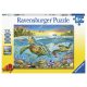 Ravensburger Puzzle 100 db - Teknősök találkozója